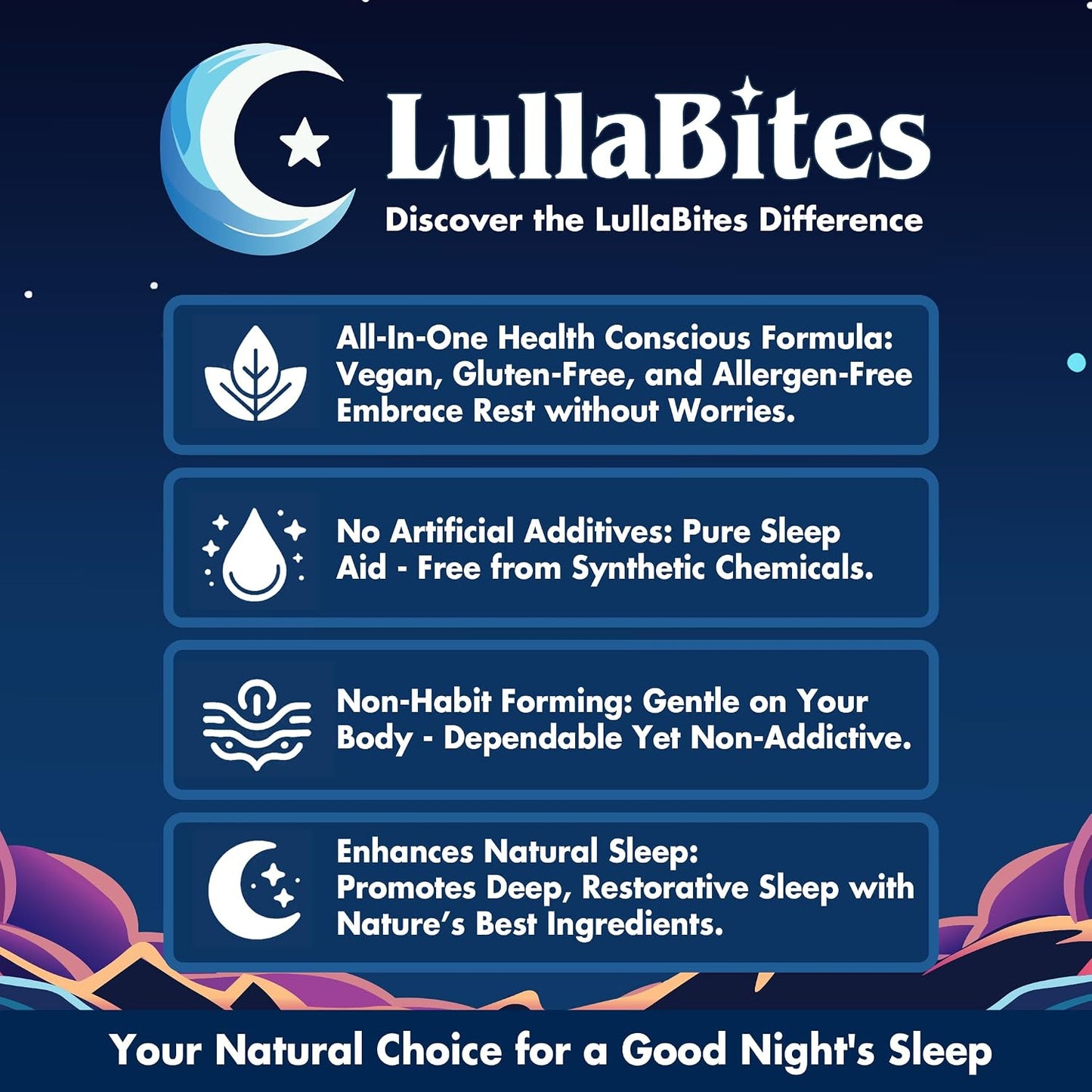 - Natural Sleep Gummies - Made in USA - with 5-HTP, L-Theanine, Magnesium & Valerian Root - Melatonin Free - Vegan - Halal - Sugar, Gluten Free - Sweet Strawberry - 60 Gummies - 30 Servings
